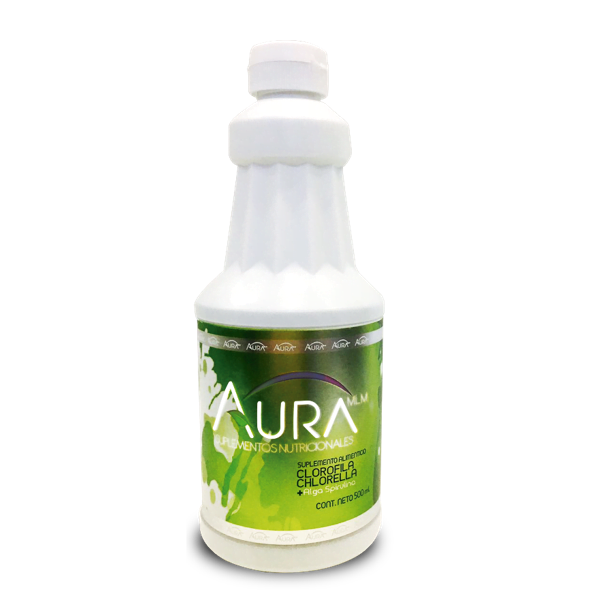 Clorofila, Alga Spirulina, Aceite Esencial de Hierbabuena, Aceite Esencial de Menta, Aceite Esencial de Eucalipto 500ml